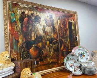 Large Gari Stephenson acrylic on canvas painting