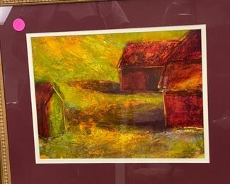 Jan Bos (Blacksburg) pastoral painting