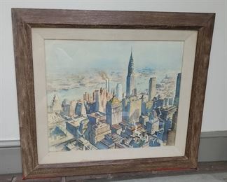 Vernon Howe Bailey Lithograph