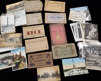 Antique Postcards From France