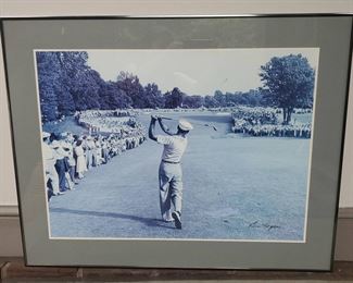Ben Hogan Print With Unauthenticated Signature