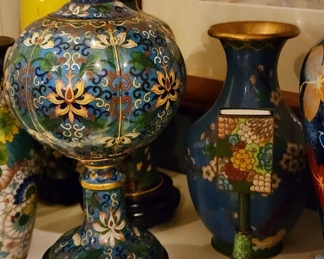 Cloisonne Vases & More