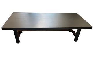 $150 - Baker Milling Road Kara Mann Black Coffee Table HH149-6 Description: With its earthy, grounded attitude and relaxed glamour, Kara Mann’s signature design style strikes a balance of edgy and attainable. Unexpected details and meticulously chosen materials, fabrics and finishes make her collection for Milling Road distinctive, unique and timeless. Purposeful and refined, the pieces complement and elevate both traditional and modern styles, resulting in rooms that are both of-the-moment and enduring.
Condition: Very good condition
Dimensions: 28 x 60 x 17"H
Local pick up Potomac, MD. Contact us for shipper suggestions