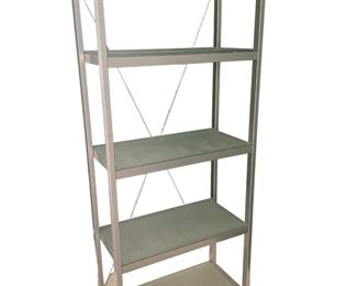 $150 - Metal Open Contemporary Book Shelf SB183-45Description: Industrial look. Open and sturdy.
Dimensions: 24 x 11.5 x 59.5
Condition: Very good condition
Local pick up Chevy Chase, MD. Located on second floor. Contact us for shipper suggestions.