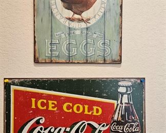 Coca cola sign
Farm sign