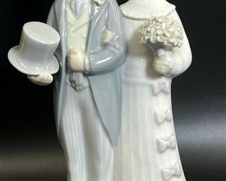 Fine Lladro Wedding Bride & Groom 4808
