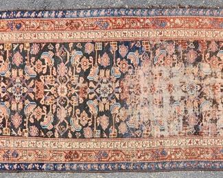 Vintage Persian Wool Hand Knotted Area Rug
