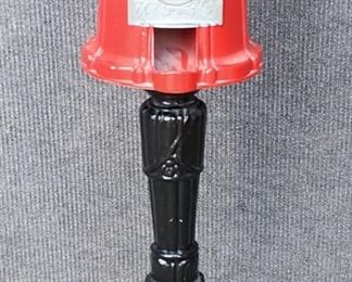 Vintage Gumball Machine with Fancy Stand
