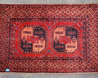 Vintage Hand Knotted Persian wool Area Rug
