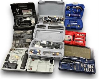 Massive lot of Multi Tools, Electric Pump and Various other tools
