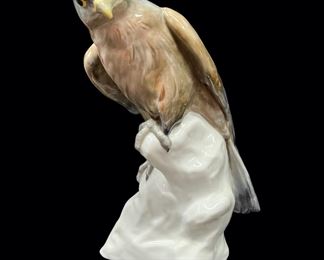 Fine Karl ENS Figural Falcon China Figurine
