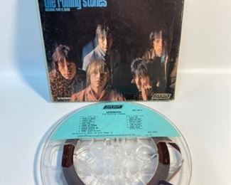 Vintage The Rolling Stones Tape AFTERMATH LPX 70114 Reel to Reel Tape
