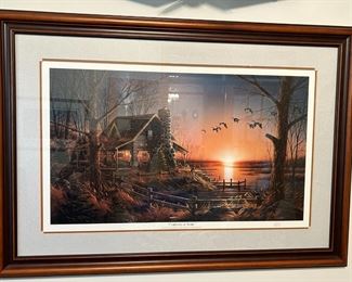 "Comforts of Home"  Terry Redlin