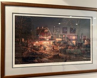 "Harvest Moon Ball" Terry Redlin