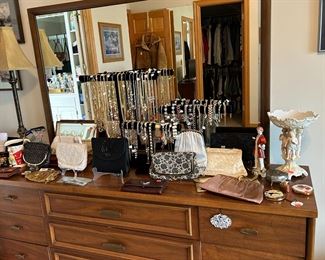 Vintage Jewelry and Handbags