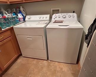 GE Washer and Whirlpool Dryer