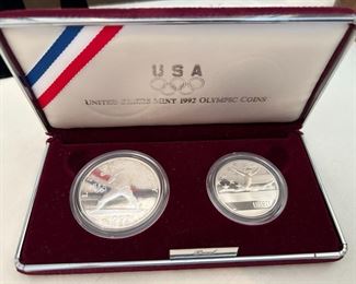 1992 Olympic Coin Set