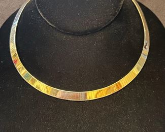 14kt Omega Style Necklace