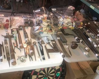 Items Located In The Garage ~ Assorted Vintage Tools