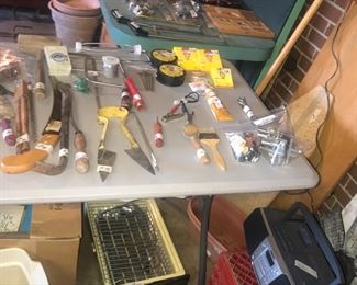 Items Located In The Garage ~ Assorted Vintage Tools