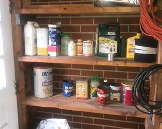 Items Located In The Garage