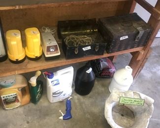 Items Located In The Garage