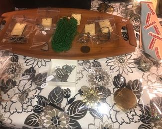 Items Located In The 3rd Bedroom ( MASTER) ~ Vintage Costume Jewelry ~ Some Sterling