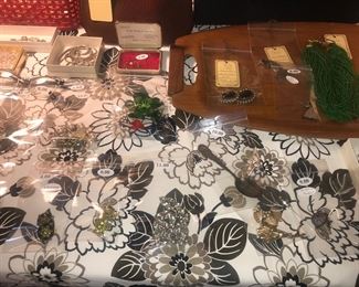 Items Located In The 3rd Bedroom ( MASTER) ~ Vintage Costume Jewelry ~ Some Sterling