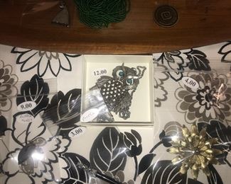 Items Located In The 3rd Bedroom ( MASTER) ~ Vintage Costume Jewelry ~ Some Sterling ~ Vintage Womens Hats & Purses