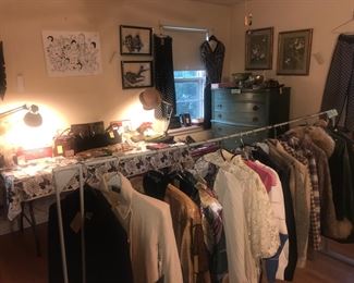 Items Located In The 3rd Bedroom ( MASTER) ~ Vintage Costume Jewelry ~ Some Sterling ~ Vintage Womens Hats & Purses