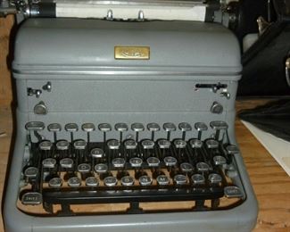 Vintage typewriter
