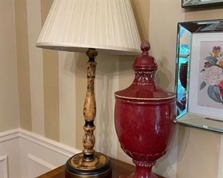 Table lamp 1 of 2 and decorative piece