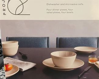 12 piece set of project 62 dishes