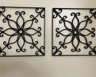 Heavy metal wall art