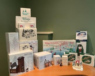 Dept 56 Christmas houses and accessories