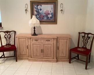 Buffet: 70 x 16.5 x 33.5