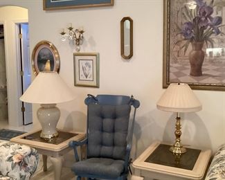 End tables 26. x 22 x 21 (there are 3)