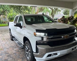 For Auction: 2021 Chevy Silverado Z71 Pickup Truck, 6700 miles. Starting bid: $48,400.