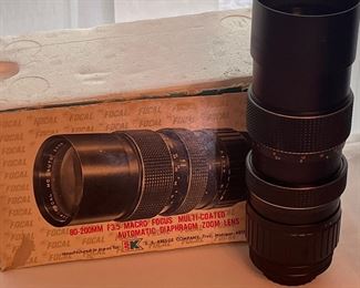 Focal 80-200mm zoom lens