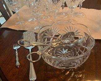 Crystal and random pieces. Table not included.