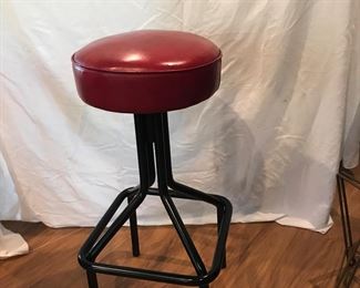 Retro bar stool, spins nicely x2