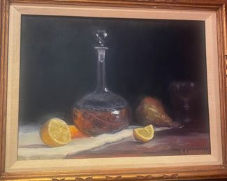  EF HORVATH STILL LIFE PAINTING