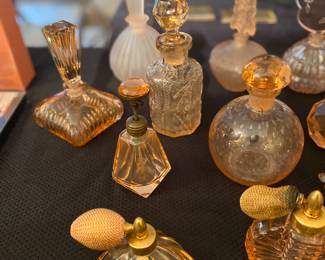 PINK PERFUME BOTTLE COLLECTION