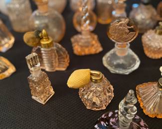 PINK PERFUME BOTTLE COLLECTION