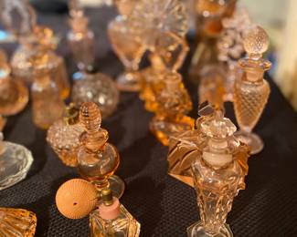 PINK PERFUME BOTTLE COLLECTION