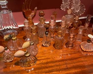 PINK PERFUME BOTTLE COLLECTION