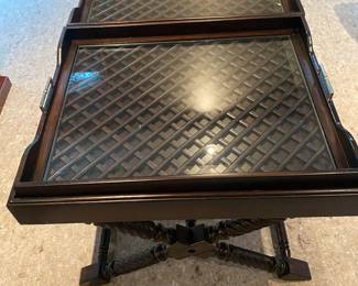 REALLY NICE DOUBLE TRAY TABLE!
