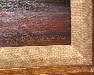 EF HORVATH STILL LIFE PAINTING