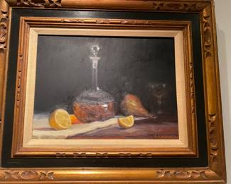 STILL LIFE PAINTING BY HORVATH
