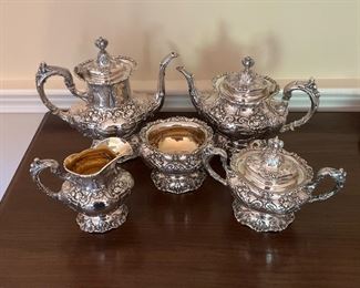 GORGEOUS STERLING FRANCIS 1ST 5 PIECE SET